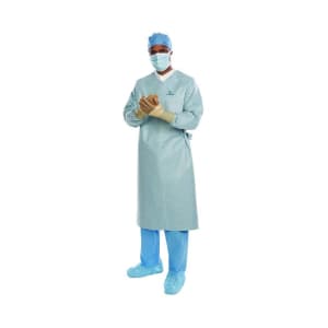 O&M Halyard Inc Aero Chrome Surgical Gown with Towel, 2X-Large / X-Long