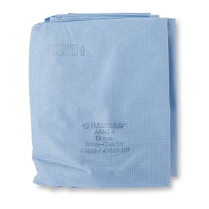 O&M Halyard Inc Halyard Sterile Three-Quarter Drape, 55 x 76 Inch, Blue