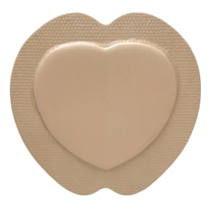 McKesson Hydrocellular Foam Dressing with Border Silicone Adhesive, Sacral