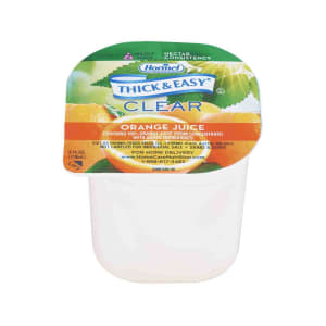 Lyons Magnus LLC Thick & EasyÂ® Clear Honey Consistency Orange Thickened Beverage, 4-ounce Cup