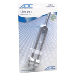 American Diagnostic Corp ADCÂ® Tuning Fork with Fixed Weight, 128 Cycles per Second, 203 mm Length