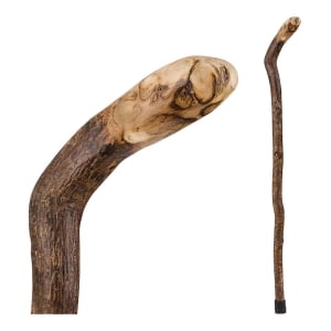 Mabis Healthcare Brazosâ„¢ Assorted Hardwood Knob Root Rustic Walking Cane, 37-Inch Height