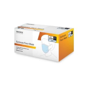 Tronex International Inc Procedure Mask Tronex ASTM Level 1 Earloops One Size Fits Most