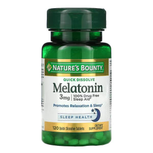 US Nutrition Nature's BountyÂ® Melatonin 3 mg Capsules