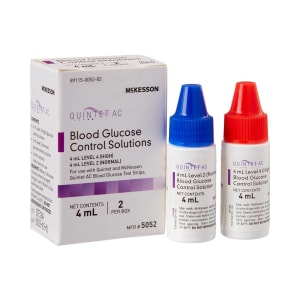 McKesson Quintet ACÂ® Glucose Control Solution, 4 mL