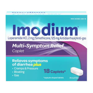 J & J Sales ImodiumÂ® Multi-Symptom Relief Caplets