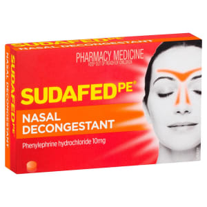 J & J Sales Sudafed PE Nasal Decongestant