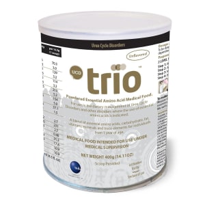 Vitaflo USA LLC Pediatric Oral Supplement UCD trioâ„¢ Unflavored 400 Gram Can Powder Amino Acid Urea Cycle Disorder