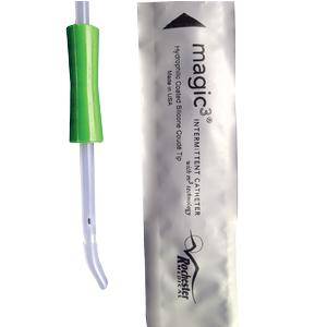 Magic3 Hydrophilic Male Intermittent Catheter CoudÃ© Tip with Sure-Grip