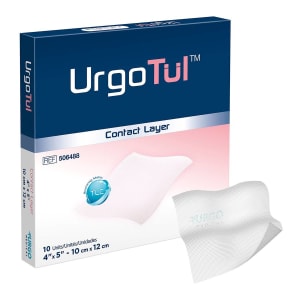 Urgo Medical North America LLC UrgoTulâ„¢ Impregnated Contact Layer Dressing, 4 x 5 Inch
