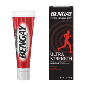 Kenvue Brands LLC BengayÂ® Ultra Strength Topical Analgesic Cream, 4-ounce tube