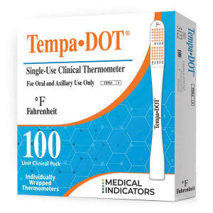 Medical Indicators TempaÂ·DOTâ„¢ Oral / Axillary Thermometer