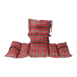 Mabis Healthcare DMIÂ® Comfort Wheelchair Cushion, Plaid