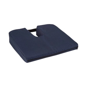 Mabis Healthcare DMIÂ® Coccyx Seat Cushion, Navy