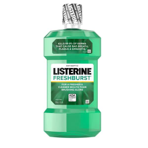 Kenvue Brands LLC ListerineÂ® FreshburstÂ® Antiseptic Mouthwash, 500 mL Bottle