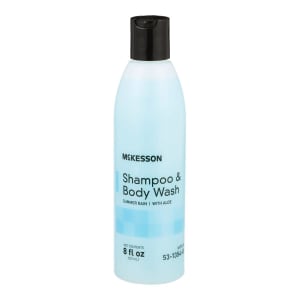 McKesson 2-in-1 Shampoo and Body Wash, Flip-Top Bottle, 8 oz, Summer Rain Scent