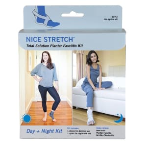 Brownmed Nice StretchÂ® Total Solution Plantar Fasciitis Relief Kit, Small/Medium