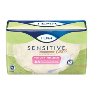 Essity HMS North America Inc TenaÂ® Sensitive Careâ„¢ Extra Coverage Very Light Incontinence Liner
