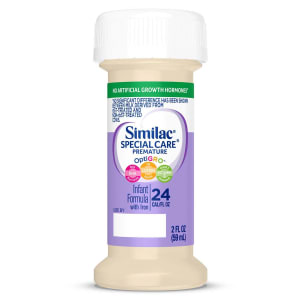 Abbott Nutrition Infant Formula SimilacÂ® Special CareÂ® 24 Unflavored 2 oz. Bottle Liquid
