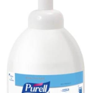 GOJO PurellÂ® Antimicrobial Foam Handwash w/ 2% Chlorhexidine Gluconate, 18 oz. Bottle