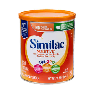 Abbott Nutrition SimilacÂ® SensitiveÂ® Powder Infant Formula, 12-ounce can