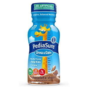 Abbott Nutrition PediaSureÂ® Grow & Gain Chocolate Shake, 8-ounce bottle