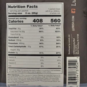 Lutrish LLC Oral Supplement Lutrish Chocolate Flavor Powder 3 oz. Individual Packet