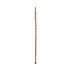 Mabis Healthcare Brazosâ„¢ Twisted Cedar Backpacker Handcrafted Walking Stick, 55-Inch