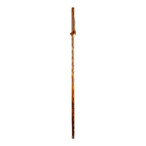 Mabis Healthcare Brazosâ„¢ Twisted Pine Handcrafted Walking Stick, 55-Inch