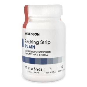 McKesson Packing Strip, 0.5 Inch x 5 Yard