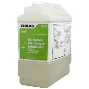 EcolabÂ® Bio-Enzymatic Oasis Air Freshener, Waterfall Mist Scent, 2.5-gallon jug