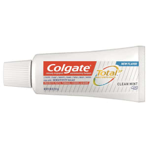 Colgate Total Toothpaste, Clean Mint Flavor, 0.88 oz Tube