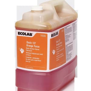 Ecolab OasisÂ® 137 Orange Forceâ„¢ Surface Cleaner / Degreaser