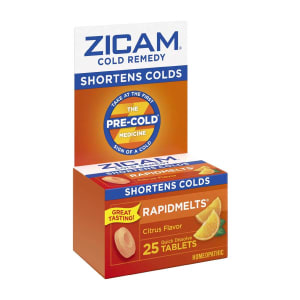 Church and Dwight Zicam Cold Remedy RapidMelts Tablets Citrus
