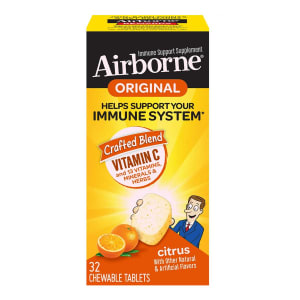 RB Health US LLC AirborneÂ® Original Immune Support Supplement Chewable Tablets Citrus