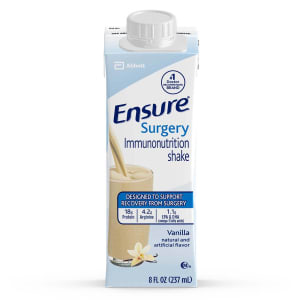 Abbott Nutrition EnsureÂ® Surgery Vanilla Immunonutrition Shake, 8-ounce carton