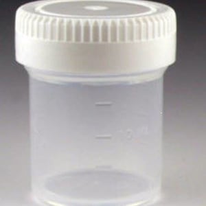 Globe Scientific Tite-Riteâ„¢ Specimen Container for Pneumatic Tube Systems, 120 mL