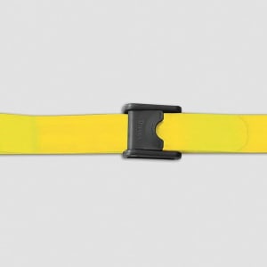 Tidi Products Gait Belt PoseyÂ® EZ Clean 60 Inch Length Yellow Polyurethane Coated Webbing