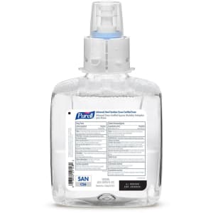 GOJO PurellÂ® Advanced Hand Sanitizer Green Certified Foam Refill for CS6 Dispenser