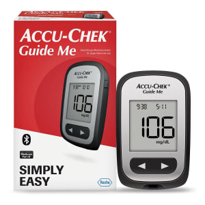 Roche Diabetes Care Inc Blood Glucose Meter Accu-ChekÂ® 4 Second Results Stores up to 30 Results No Coding Required