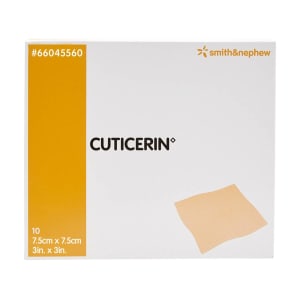 Smith & Nephew Cuticerin Oil Emulsion Impregnated Dressing, 3 x 3 Inch