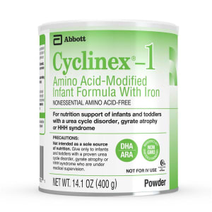 Abbott Nutrition CyclinexÂ®-1 Amino Acid-Modified Infant Formula With Iron, 14.1-ounce can