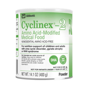 Abbott Nutrition CyclinexÂ®-2 Medical Food for Urea Cycle Disorder, Gyrate Atrophy & HHH Syndrome