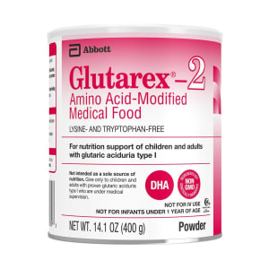 Abbott Nutrition GlutarexÂ®-2 Amino Acidâ€“Modified Medical Food for Glutaric Aciduria Type I