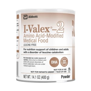 Abbott Nutrition I-ValexÂ®-2 Amino Acidâ€“Modified Medical Food for Leucine Catabolism, 14.1-oz. Can