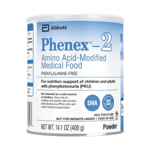 Abbott Nutrition PhenexÂ®-2 Vanilla Amino Acidâ€“Modified Medical Food for PKU, 14.1-ounce can
