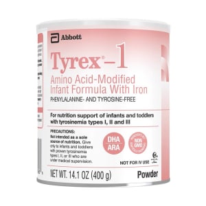 Abbott Nutrition TyrexÂ®-1 Amino Acidâ€“Modified Infant Formula with Iron