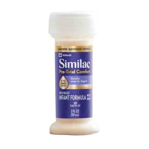 Abbott Nutrition Infant Formula Similac Pro-Total Comfortâ„¢ Unflavored 2 oz. Bottle Liquid Iron Lactose Sensitivity
