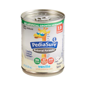 Abbott Nutrition PediaSureÂ® Enteral Formula, Vanilla, 8-ounce Can