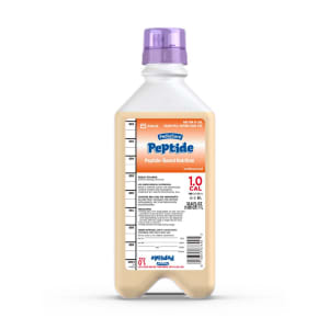 Abbott Nutrition PediaSureÂ® Peptide 1.0 Cal Peptide-Base Nutrition, 33.8-ounce Bottle